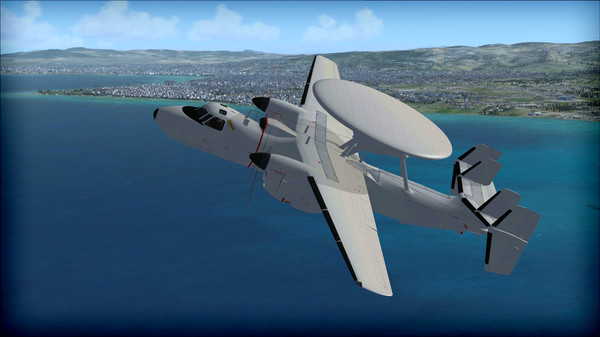 Скриншот из FSX: Steam Edition - Grumman E2-C Hawkeye Add-On