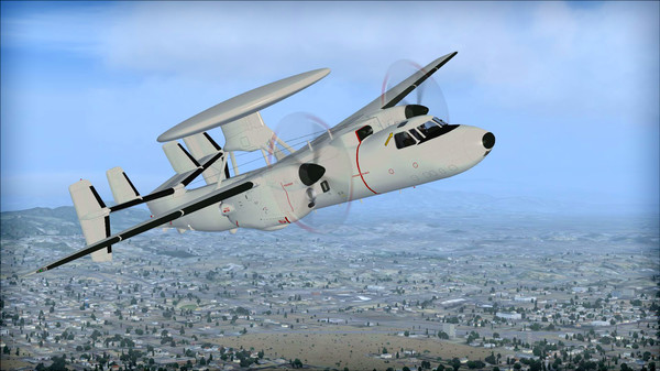 Скриншот из FSX: Steam Edition - Grumman E2-C Hawkeye Add-On