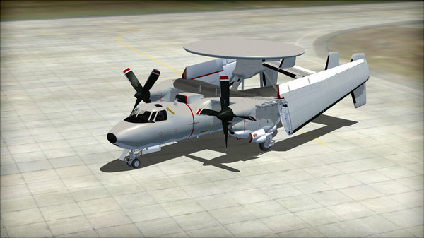 Скриншот из FSX: Steam Edition - Grumman E2-C Hawkeye Add-On