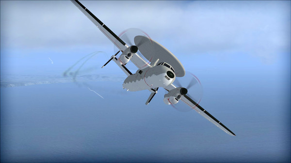 Скриншот из FSX: Steam Edition - Grumman E2-C Hawkeye Add-On