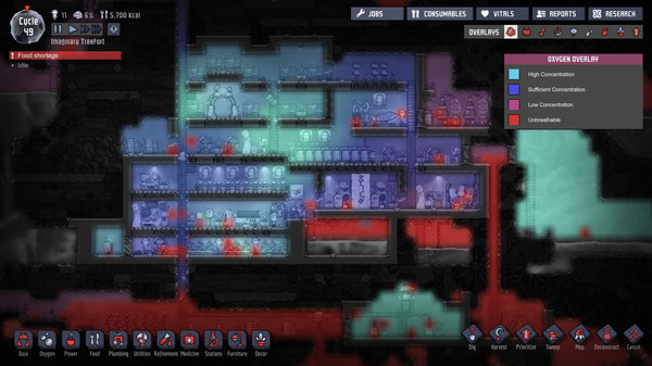 Oxygen Not Included recommended requirements