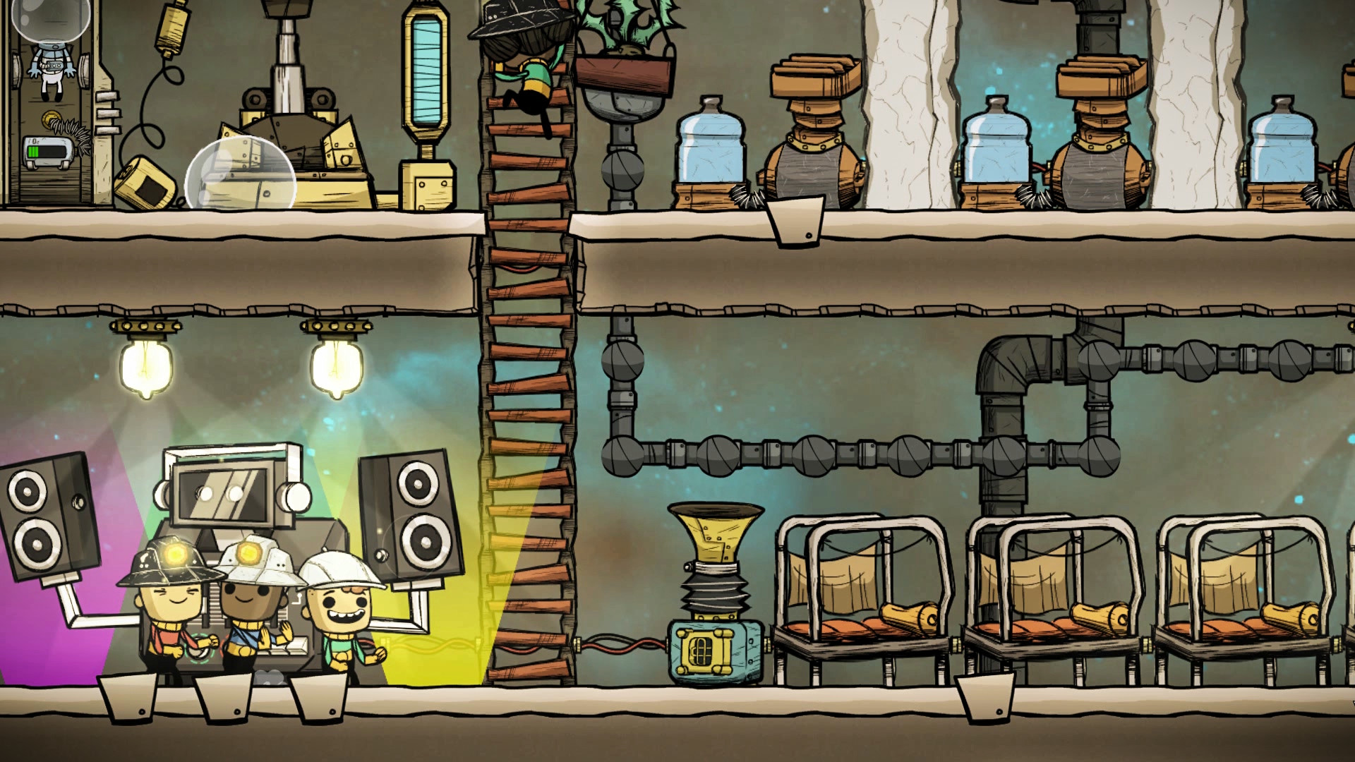 Oxygen not included как добавить гейзер