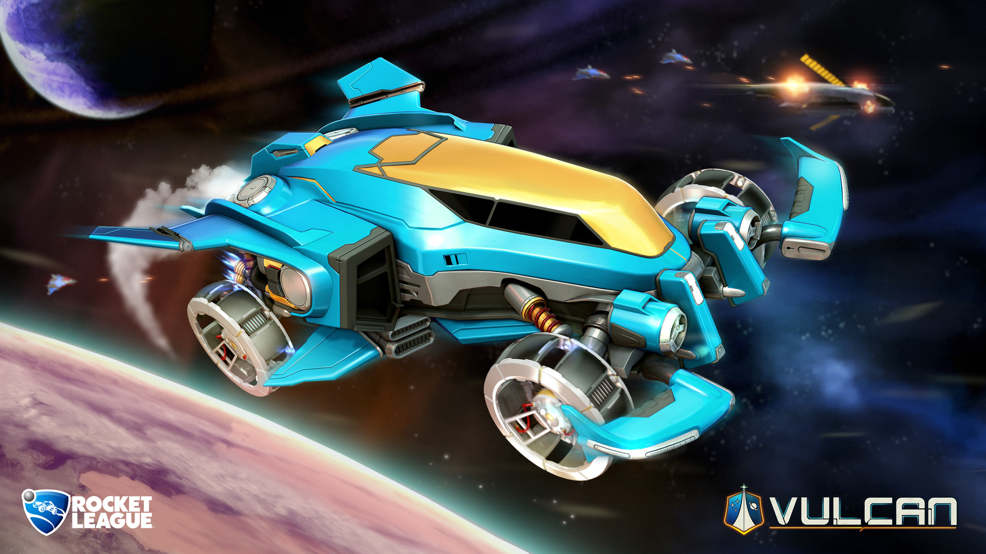 rocket league vulcan on