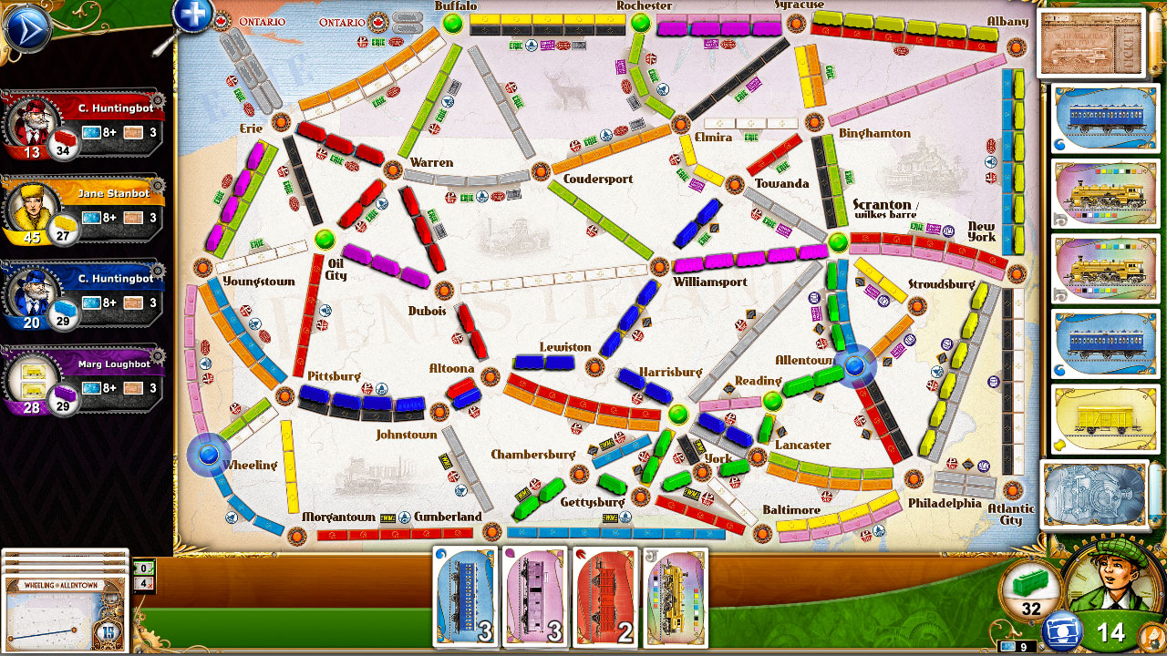 Ticket to ride правила на русском с картинками