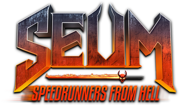SEUM: Speedrunners from Hell Logo
