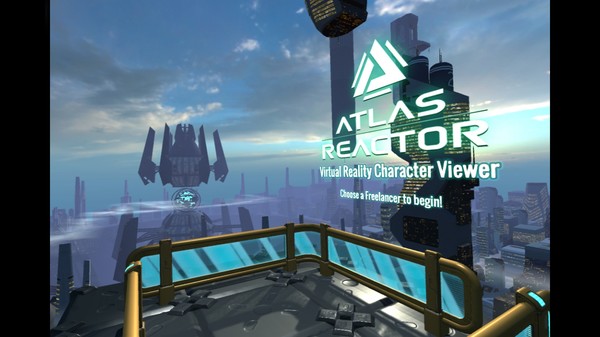 Atlas Reactor VR Character Viewer for linux