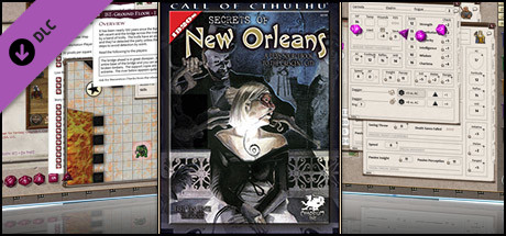Fantasy Grounds - Call of Cthulhu: Secrets of New Orleans cover art