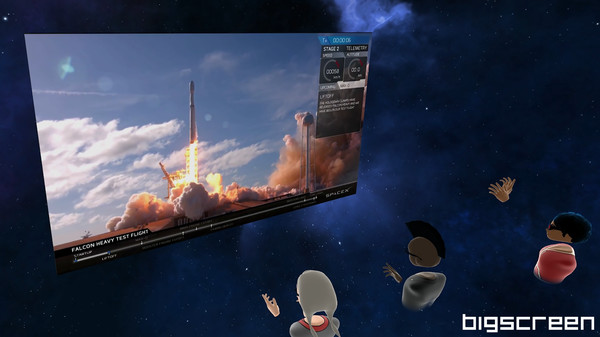 Скриншот из Bigscreen Beta