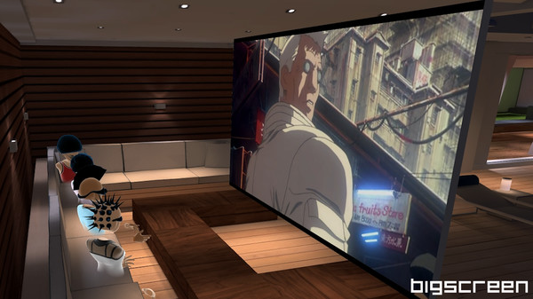 Скриншот из Bigscreen Beta