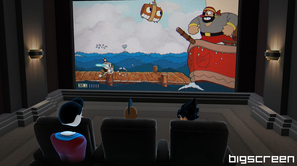 Скриншот из Bigscreen Beta
