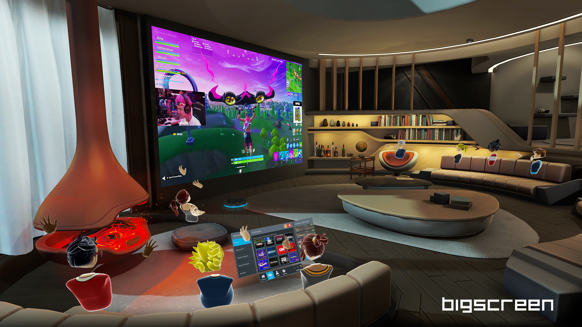 bigscreen vr supported games