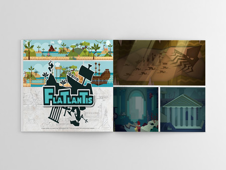 Скриншот из Flat Kingdom - Soundtrack + Artbook Скриншот из Flat Kingdom - Soundtrack + Artbook