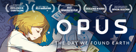 OPUS: The Day We Found Earth Logo