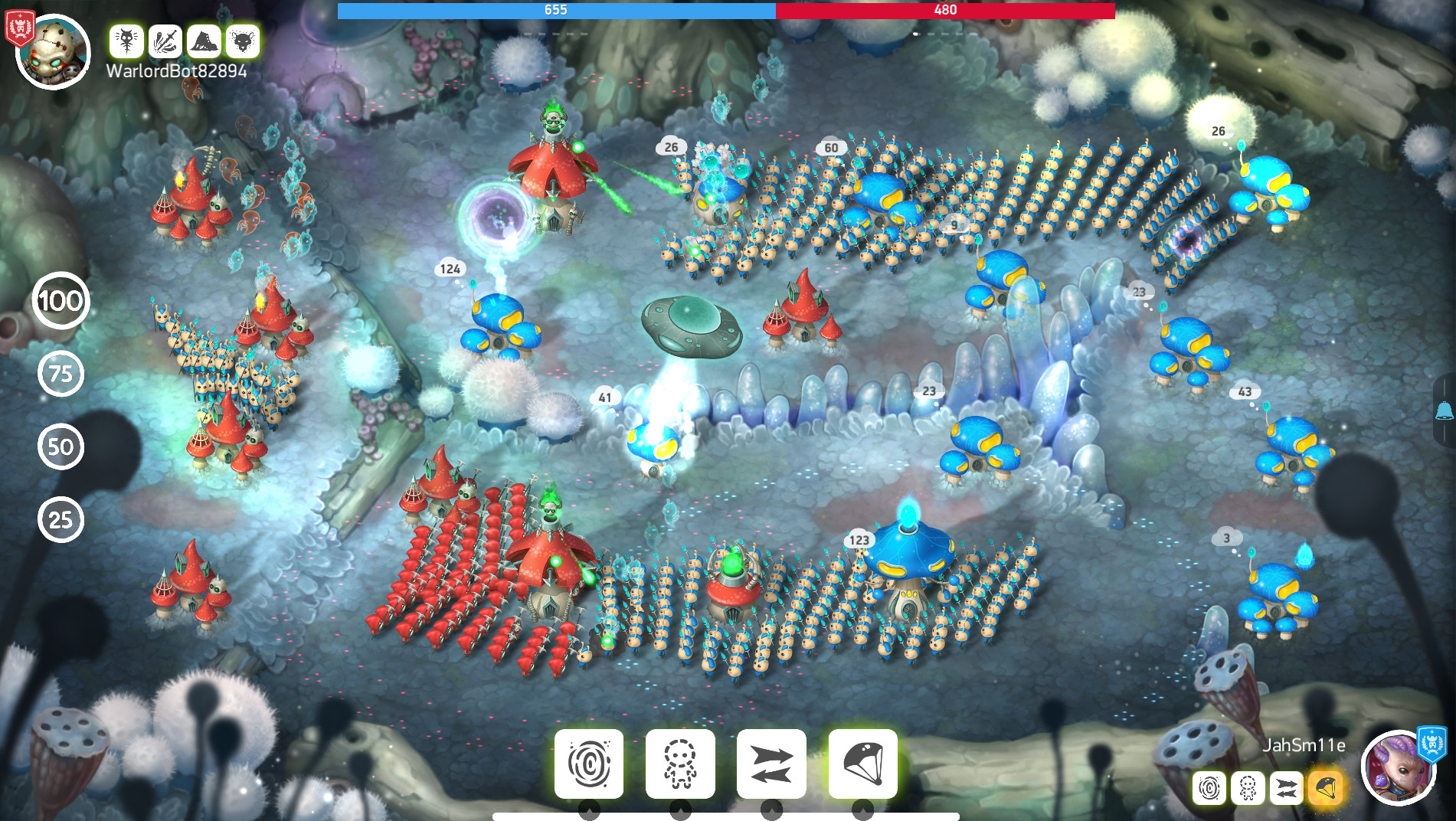 games like mushroom wars 2