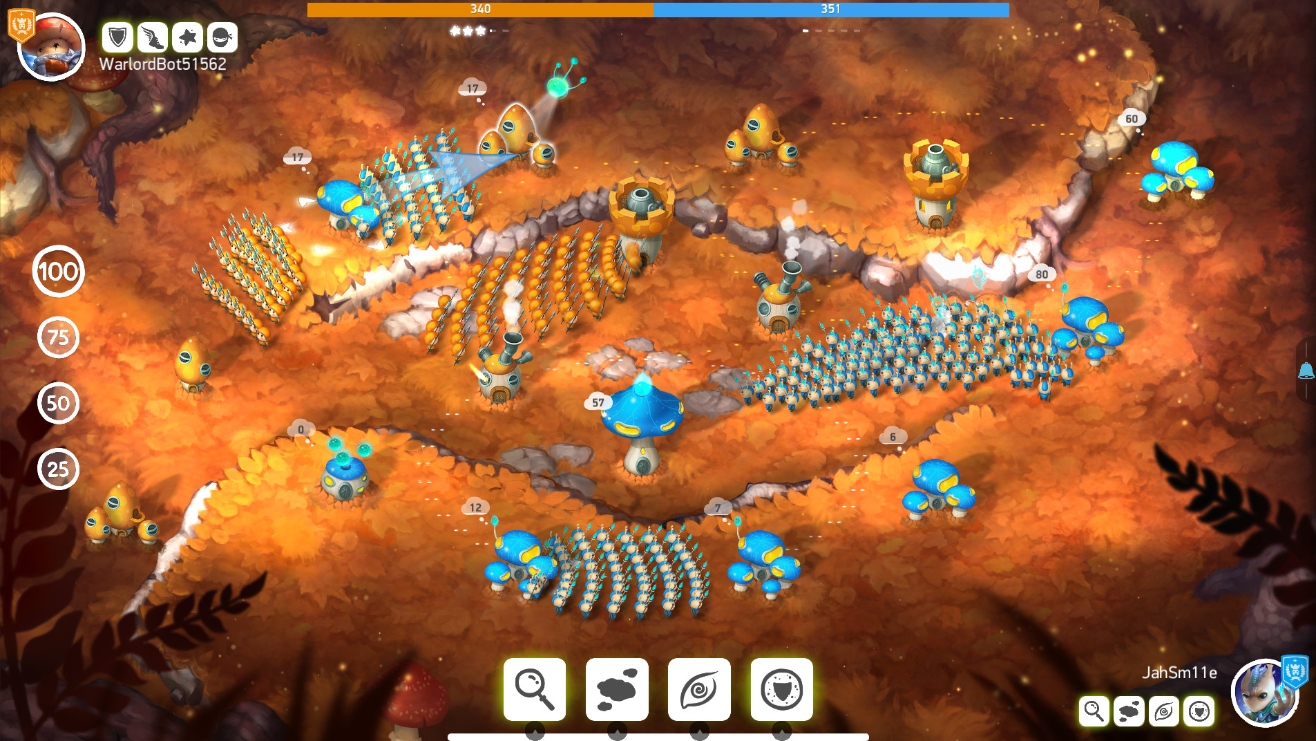 mushroom wars 2 level 15 hard