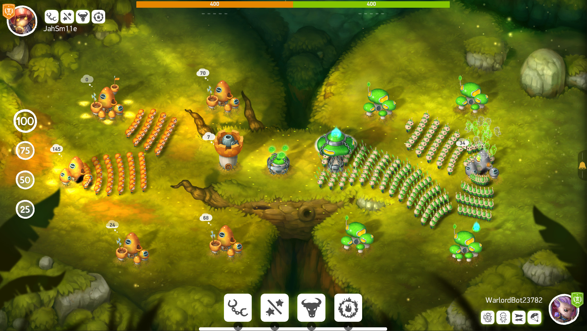 games like mushroom wars 2