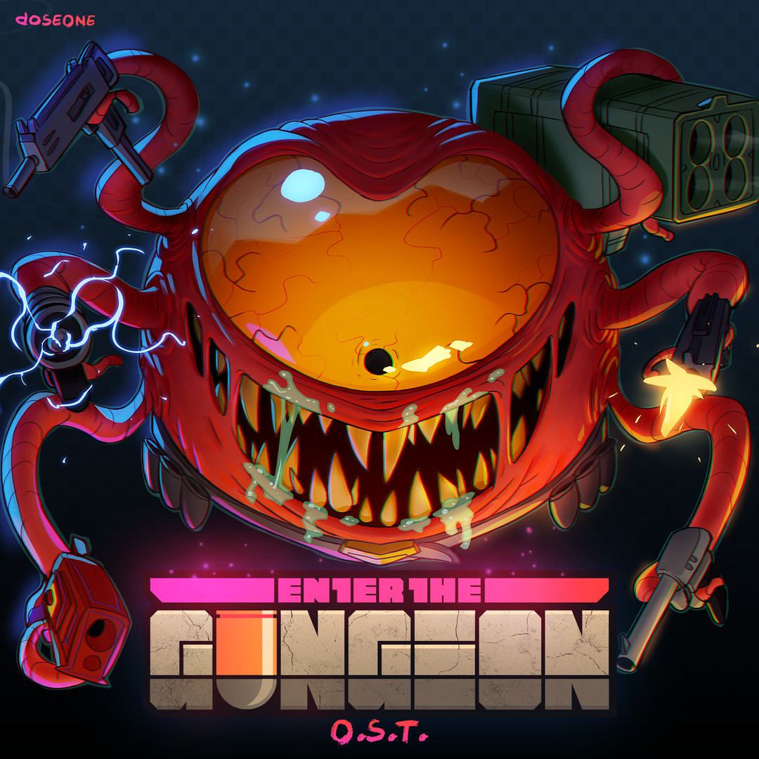 Карта enter the gungeon