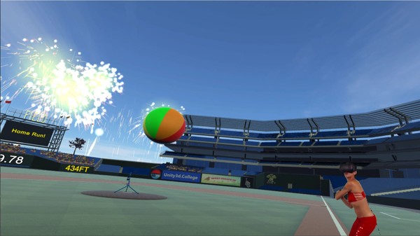 Скриншот из VR Baseball - Home Run Competition