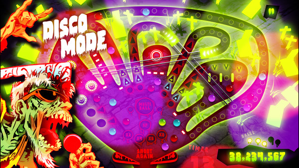 Скриншот из Zombie Pinball