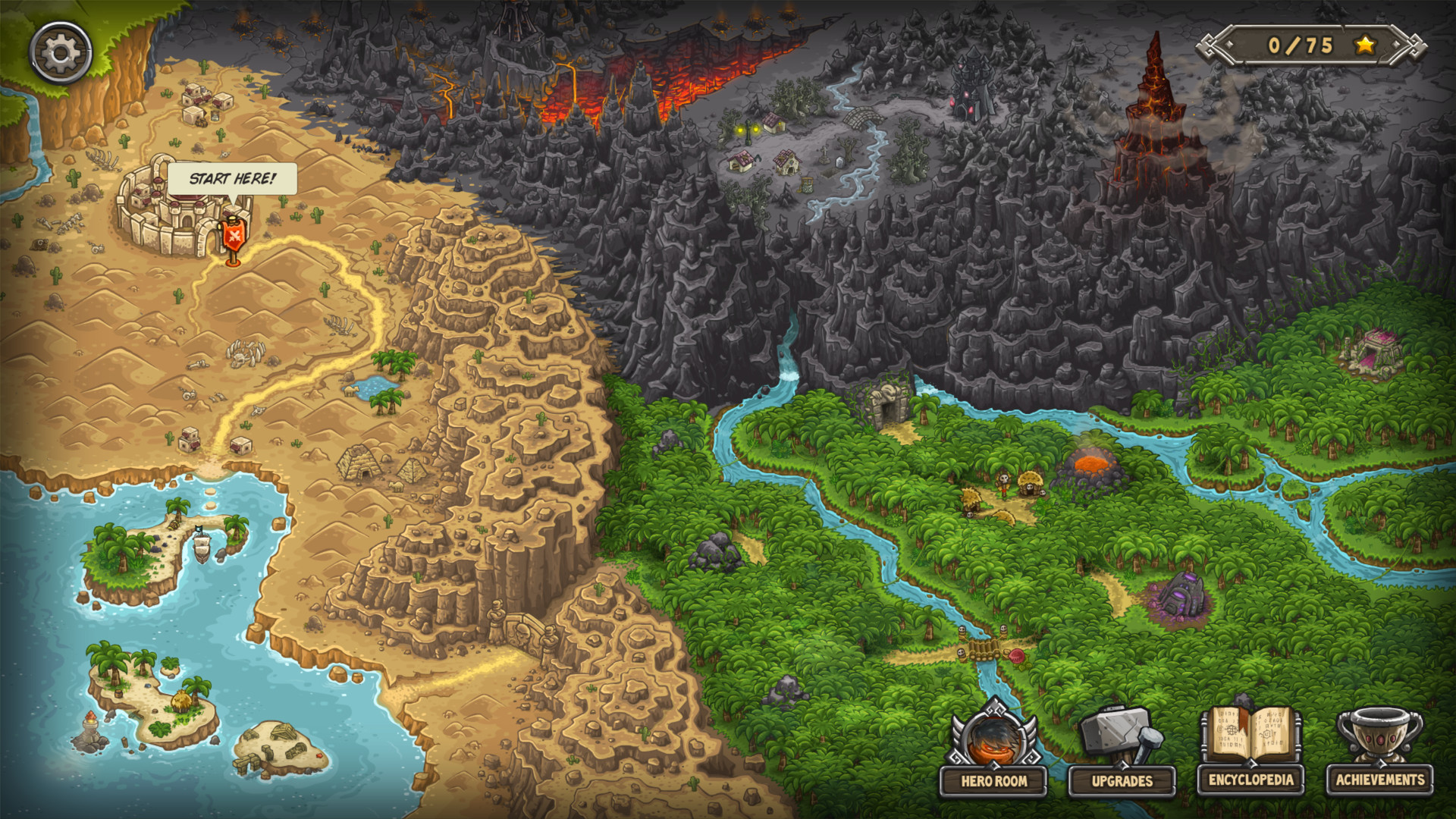 Kingdom Rush Frontiers screenshot 1