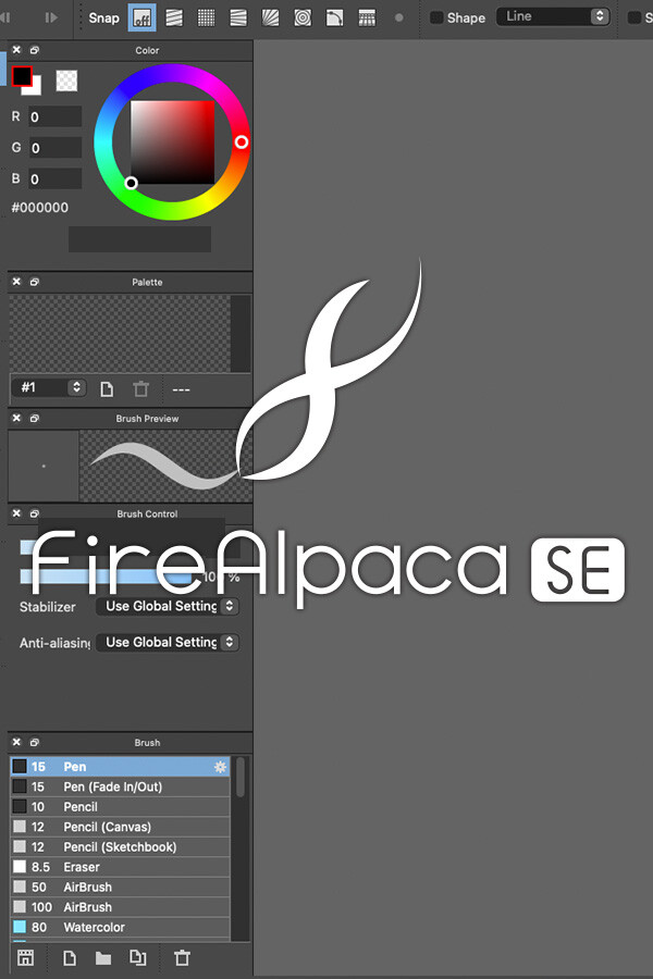 FireAlpaca SE for steam