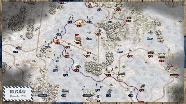 Скриншот из Order of Battle: Winter War