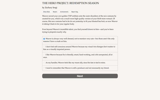 The Hero Project: Redemption Season requirements