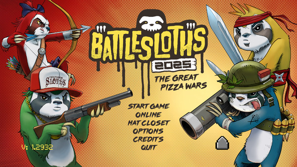 Battlesloths 2025: The Great Pizza Wars-游戏截图