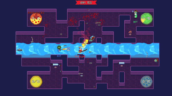 Battlesloths 2025: The Great Pizza Wars-游戏截图