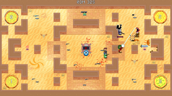 Скриншот из BATTLESLOTHS 2025: The Great Pizza Wars