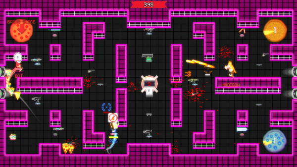 Скриншот из BATTLESLOTHS 2025: The Great Pizza Wars