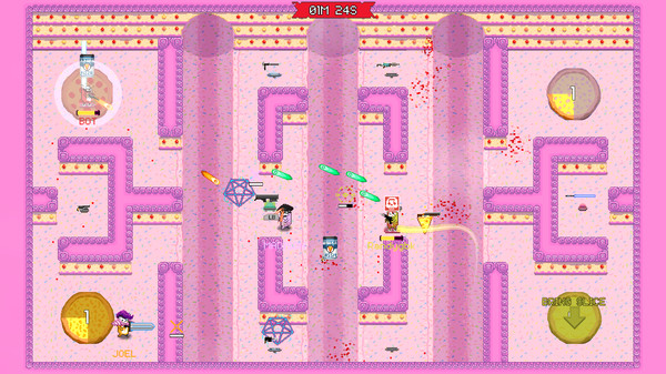 Скриншот из BATTLESLOTHS 2025: The Great Pizza Wars