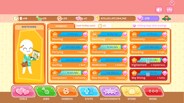 Crush Crush game for Linux 1