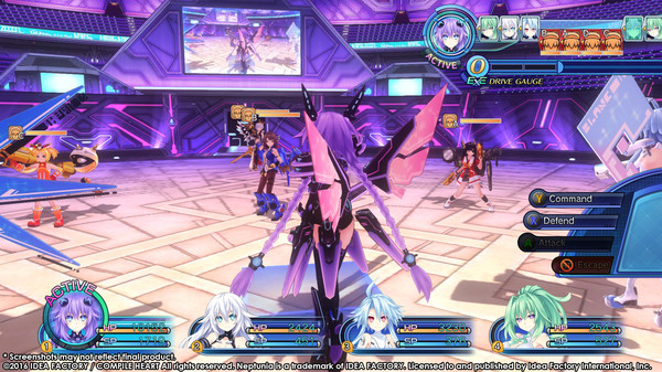 Скриншот из Megadimension Neptunia VII