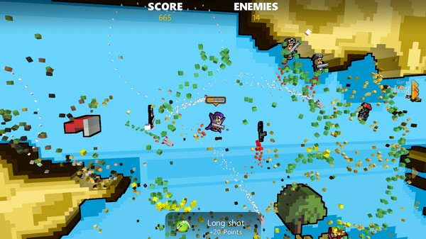 Скриншот из Rocket Riot