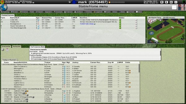 Starters Orders 6 Horse Racing for linux