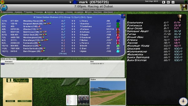 Starters Orders 6 Horse Racing game for windows Pc 1