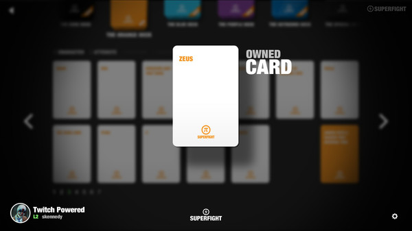 Скриншот из SUPERFIGHT - The Orange Deck