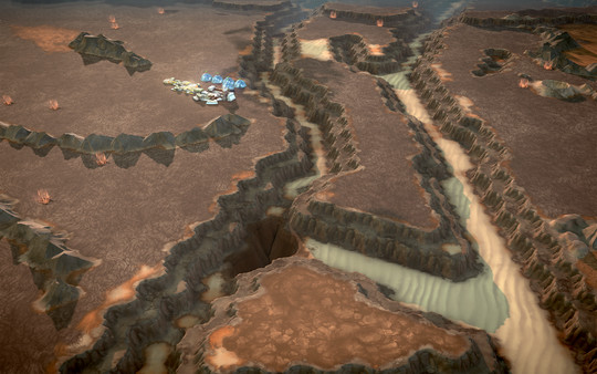 Скриншот из Offworld Trading Company - Real Mars Map Pack DLC