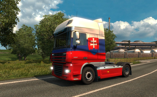 Скриншот из Euro Truck Simulator 2 - Slovak Paint Jobs Pack