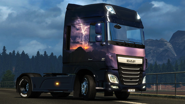 Скриншот из Euro Truck Simulator 2 - Slovak Paint Jobs Pack