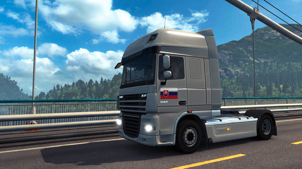 Скриншот из Euro Truck Simulator 2 - Slovak Paint Jobs Pack