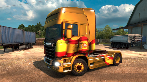 Скриншот из Euro Truck Simulator 2 - Spanish Paint Jobs Pack