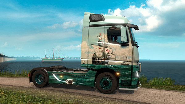 Скриншот из Euro Truck Simulator 2 - Spanish Paint Jobs Pack