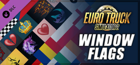 Euro Truck Simulator 2 - Window Flags
