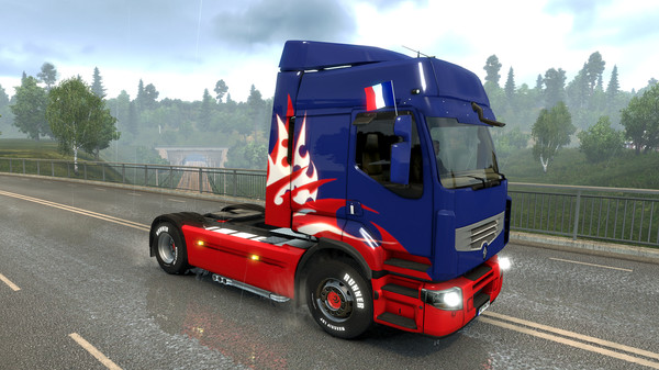 Скриншот из Euro Truck Simulator 2 - Window Flags