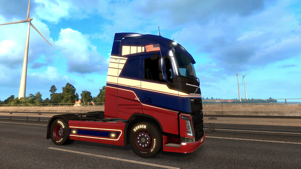 Скриншот из Euro Truck Simulator 2 - Window Flags