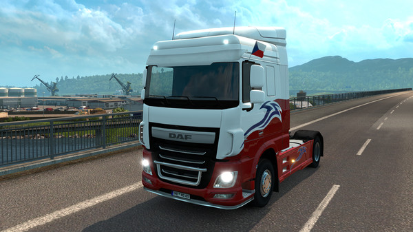 Скриншот из Euro Truck Simulator 2 - Window Flags