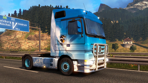 Скриншот из Euro Truck Simulator 2 - Austrian Paint Jobs Pack