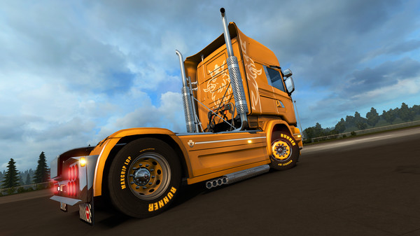 Скриншот из Euro Truck Simulator 2 - Mighty Griffin Tuning Pack